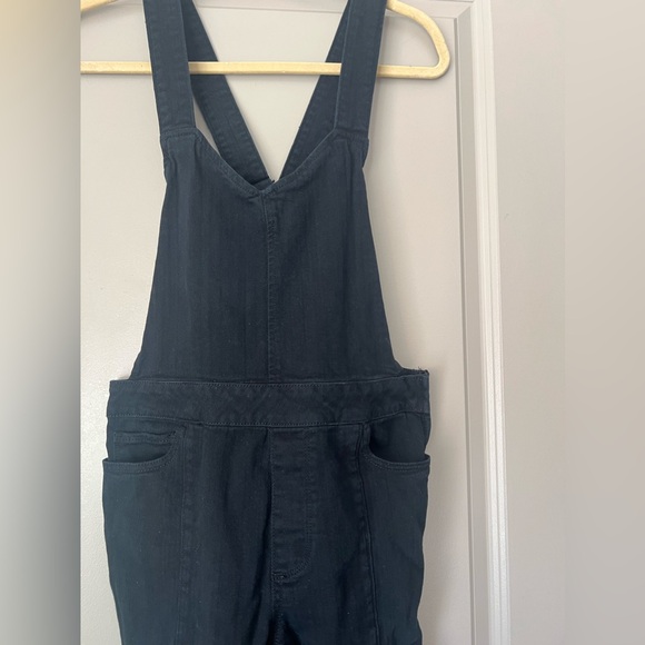 Paige Tavie Overalls Black Denim - Picture 8 of 14